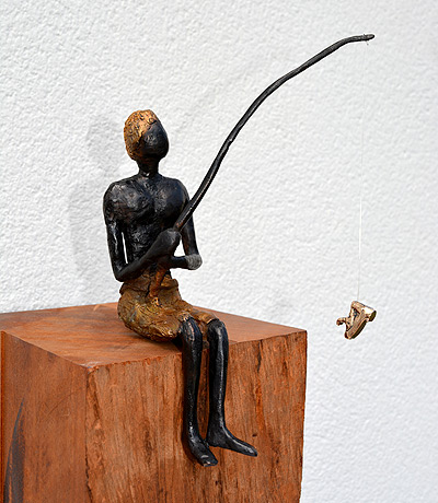 sculpture en bronze