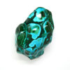 Malachite et chrysocolle - pierre polie - Congo