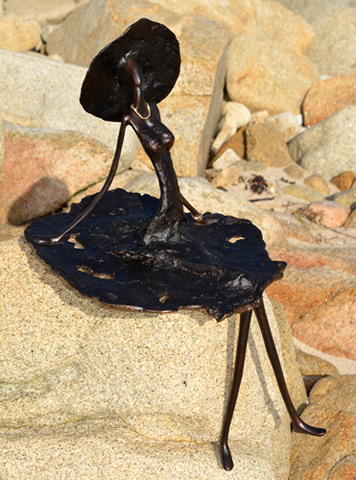 L'été - Sculpture bronze -
