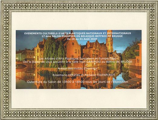 invitation Bruges 2020