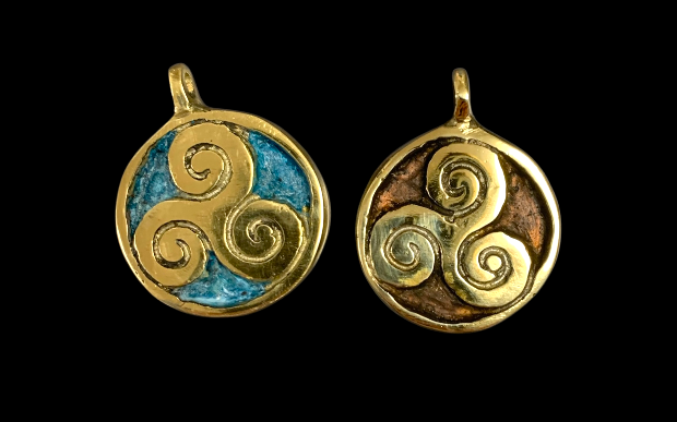 triskells en bronze - Magali Willems créations