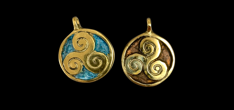triskells en bronze - Magali Willems créations